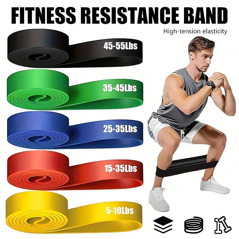 TEMU Drado's , Pull Up Bands - Workout Bands, Exercise Bands, Long Set Working Out, Fitness, Training, Physical Therapy Men Women