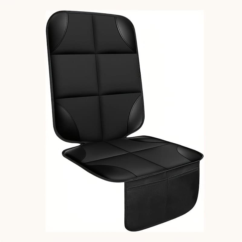 TEMU Car Seat Protector Car Seat Cushion Mat Thickest Padding,600d Fabric Car Seat Covers For Non-slip Backing Mesh Pockets