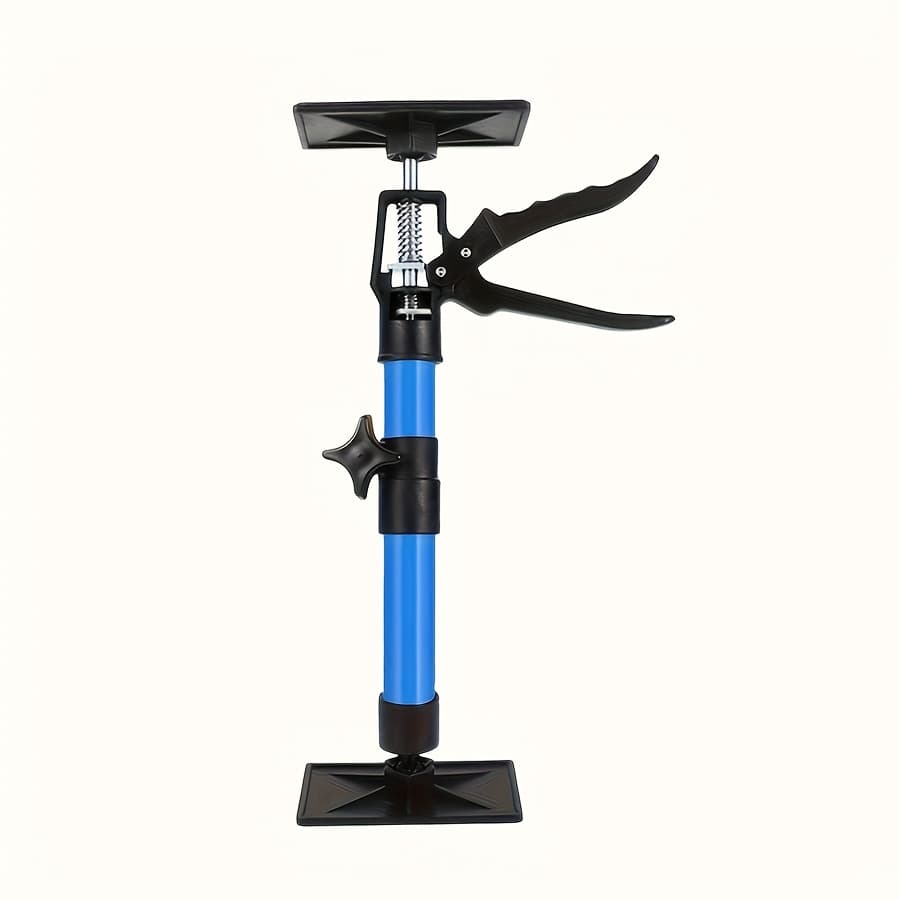 TEMU Multi-functional Labor-saving Wall Tile Positioner - Height Adjustable, Suitable For Doors And Cabinets, No Power Supply Required, Fixed Bracket.