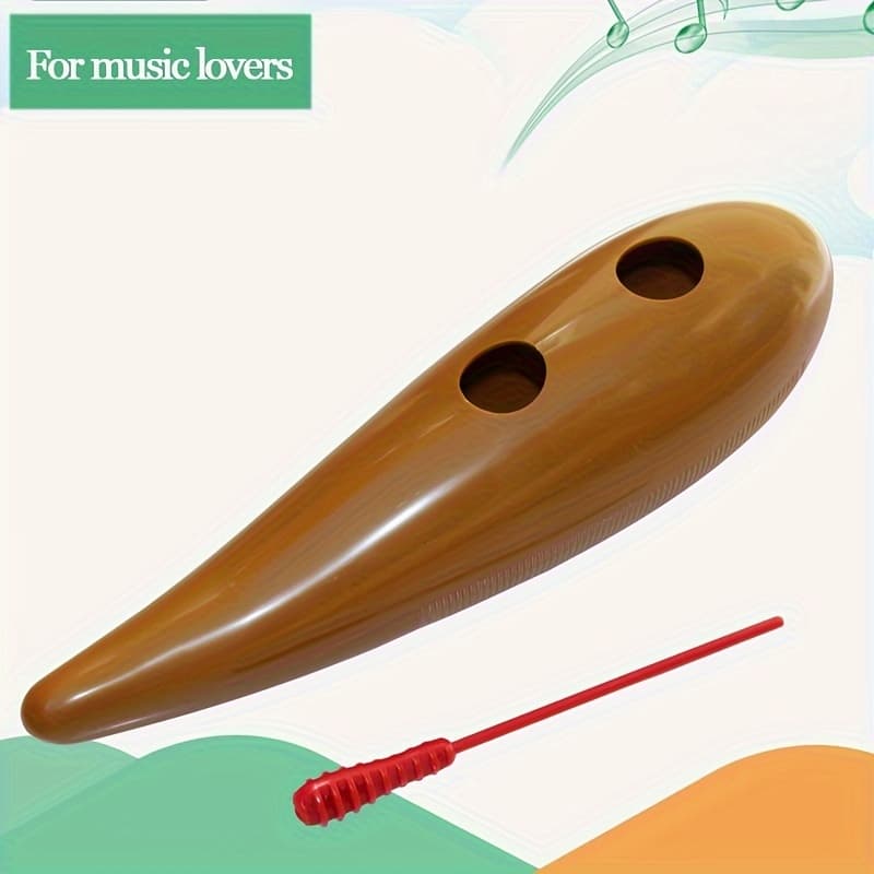 TEMU Unique Sound Of The Instrument, Perfect For Birthday, Christmas, And Halloween Gifts. This Tool Comes With A Scraper, Making It Ideal For Beginners And Band Accompaniment