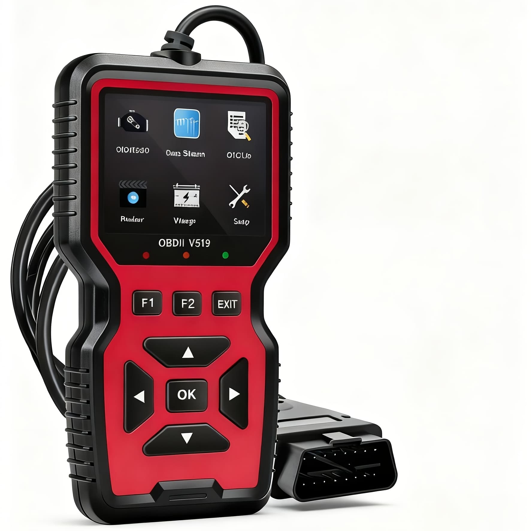 TEMU 2026 Latest Model V519 Scanner, Real-time Data Professional Technician Obdii Diagnostic Code Reader Tool, Check Engine Light