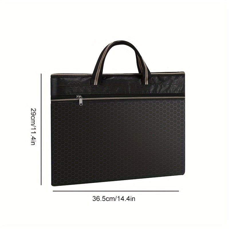 TEMU 1 Double-layer Oxford Cloth Document Bag Computer Handbag