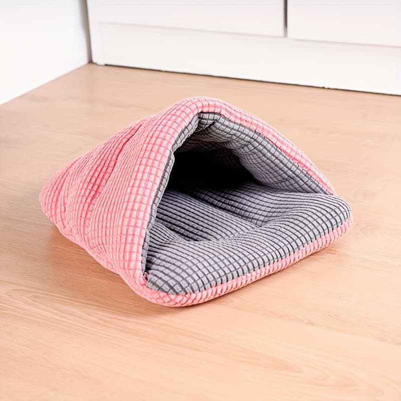 TEMU Small Animal Warm Guinea Pig Hideout, Soft Semi-enclosed Sleeping Bag, Machine Washable, Suitable For Rabbits, Squirrels, , Hedgehogs, Guinea Pigs, And Kittens