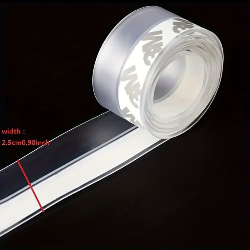 TEMU 10m Door Bottom Stopper, Self-adhesive Soundproof Windproof Dustproof Door Bottom Seal Strip, Seal Strip For Cold Protection, Ideal For Thanksgiving And Christmas