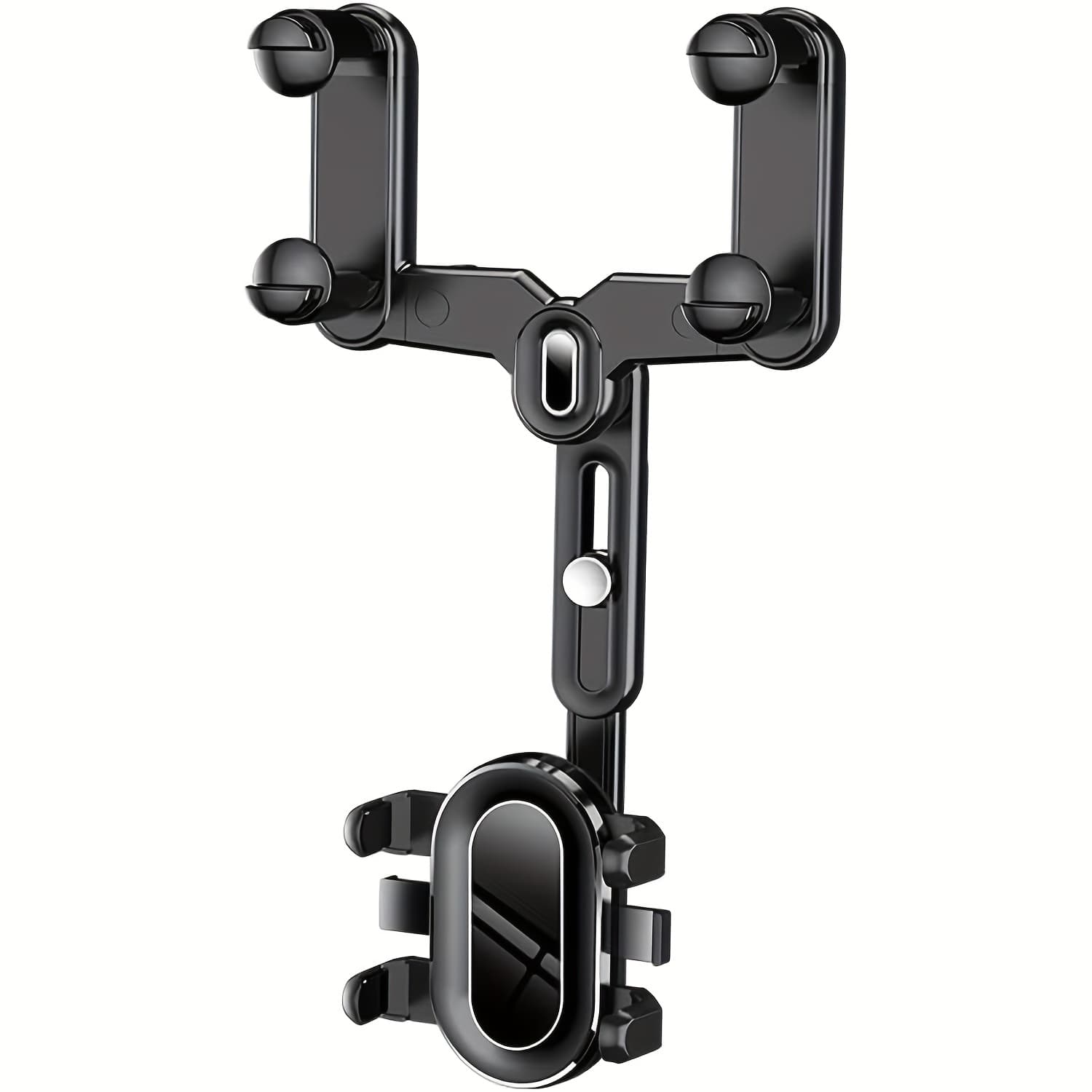TEMU Phone Stand - Versatile 360-degree Rotating Phone Stand, Featuring A Retractable Curved Grip, Suitable For All Phones,