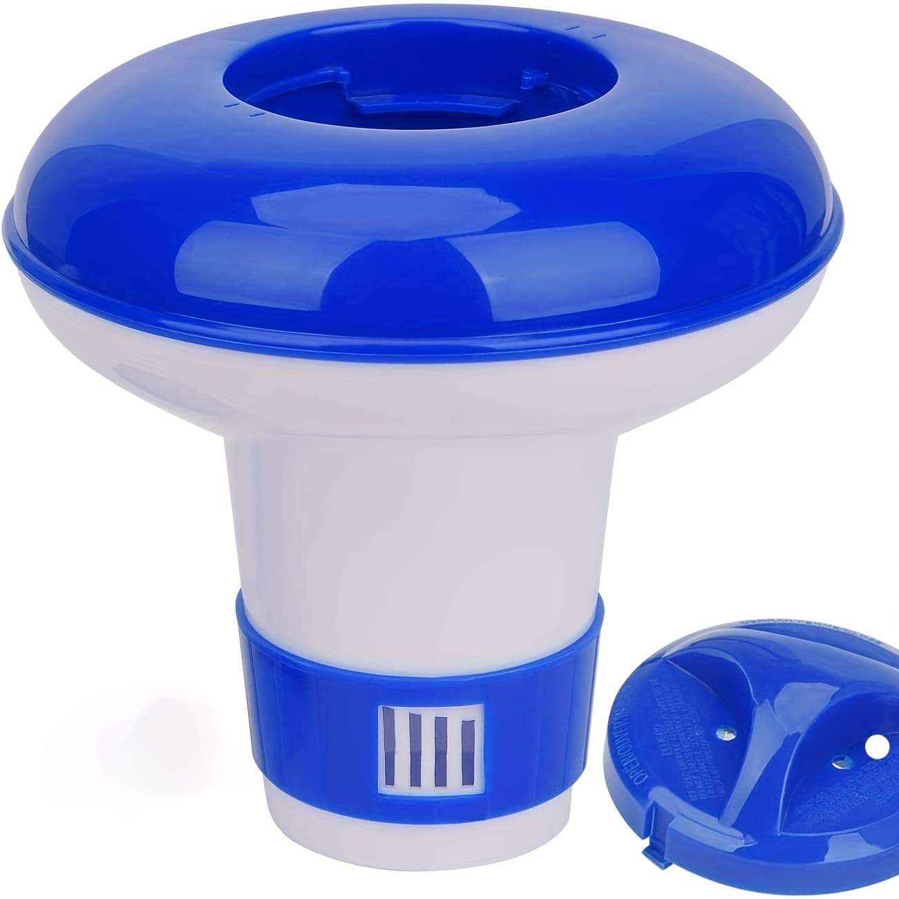 TEMU 5-inch Floating Pill Box Floating Pill Float Cup Swimming Pool Automatic Dosing Device Floating Dosing Device