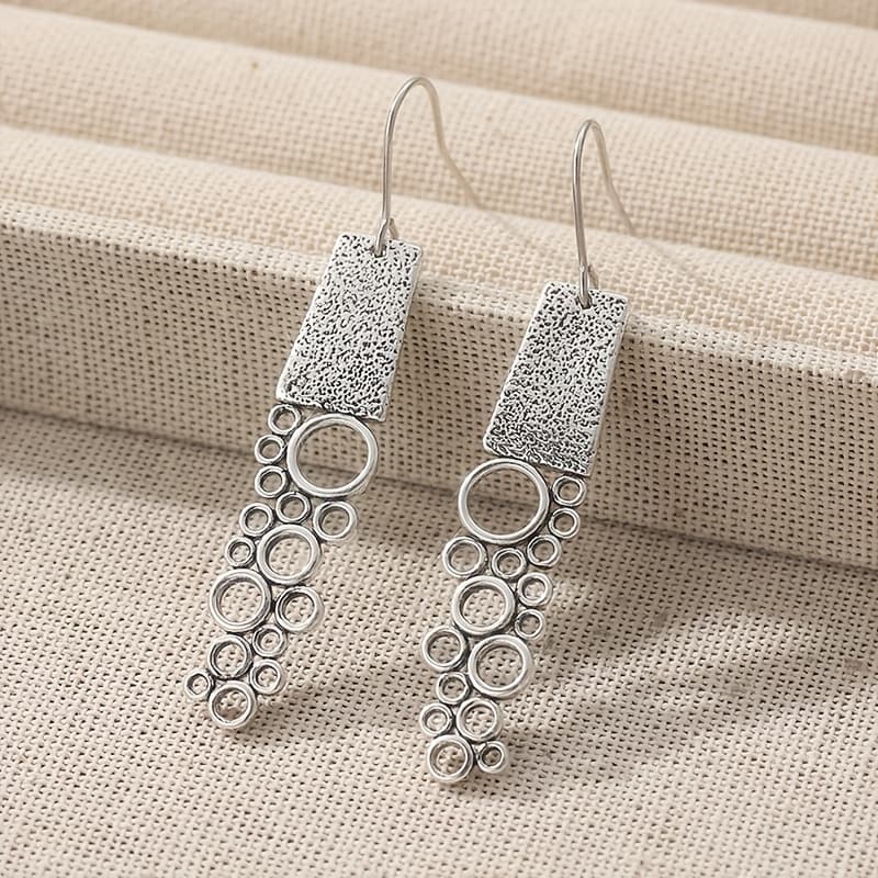 TEMU Fashionable Abstract Earrings For Women Bohemian Ethnic Temperament Female Earrings Hanging Jewelry Additions Gifts