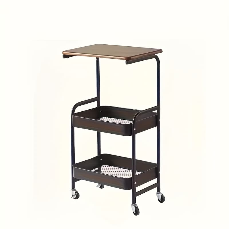 TEMU Rolling Lug Racks, Food Service Shelves And Racks, Removable Metal Storage Racks, Portable Casters, Carts - For Storage And Organization In Bedrooms, Kitchens, Bathrooms, Offices, And Dorm Rooms.