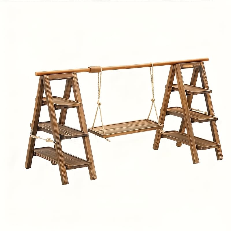 TEMU Cupcake Display Stand, Old-fashioned Wood 3-tier Dessert Shelf, Dessert Table Display Kit, Paper Cup Cake Shelf , Suitable For Family Parties, Wedding, Day/graduation Gift