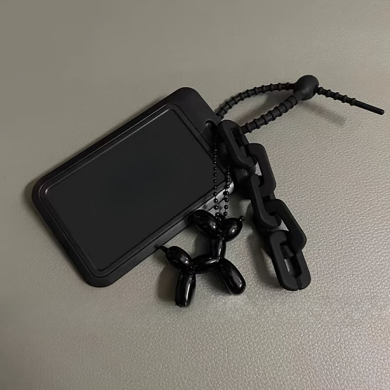 TEMU Multifunctional Plastic Id Card Holder, Suitable For Office, Bus Cards And - Daily Necessity