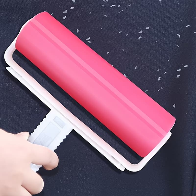 TEMU 1pc Hair Remover, Washable, Large Roller Brush, Roller Brush, Hair Remover For Clothes, Pets, Cats And Dogs,