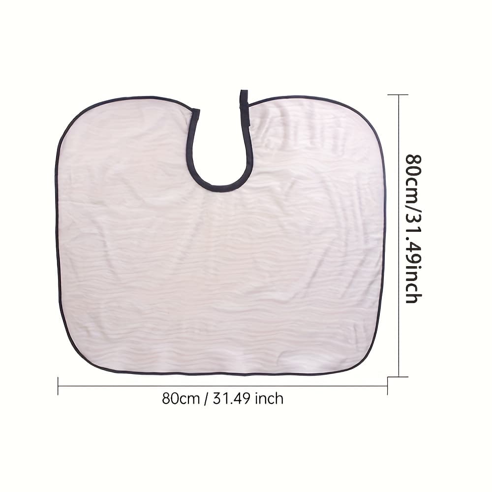 TEMU Water Ripple Gray Barber Wash Head Cape Large Hair Salon Dyeing Cape Barber Cream Towel Not Sticky Hair Perm Tools Thickening High Quality Home Hair Dyeing Perm Cushion