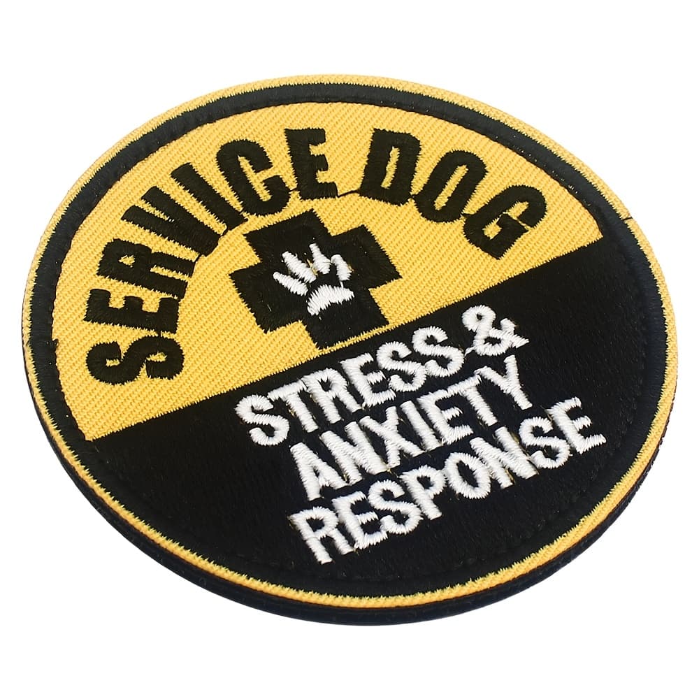TEMU 1pc "best Friend" Dog Series Patch - Durable, Colorful Emotional Support Animal & Service Dog Training Badge With Hook & Loop For Vests, Clothing & Gear
