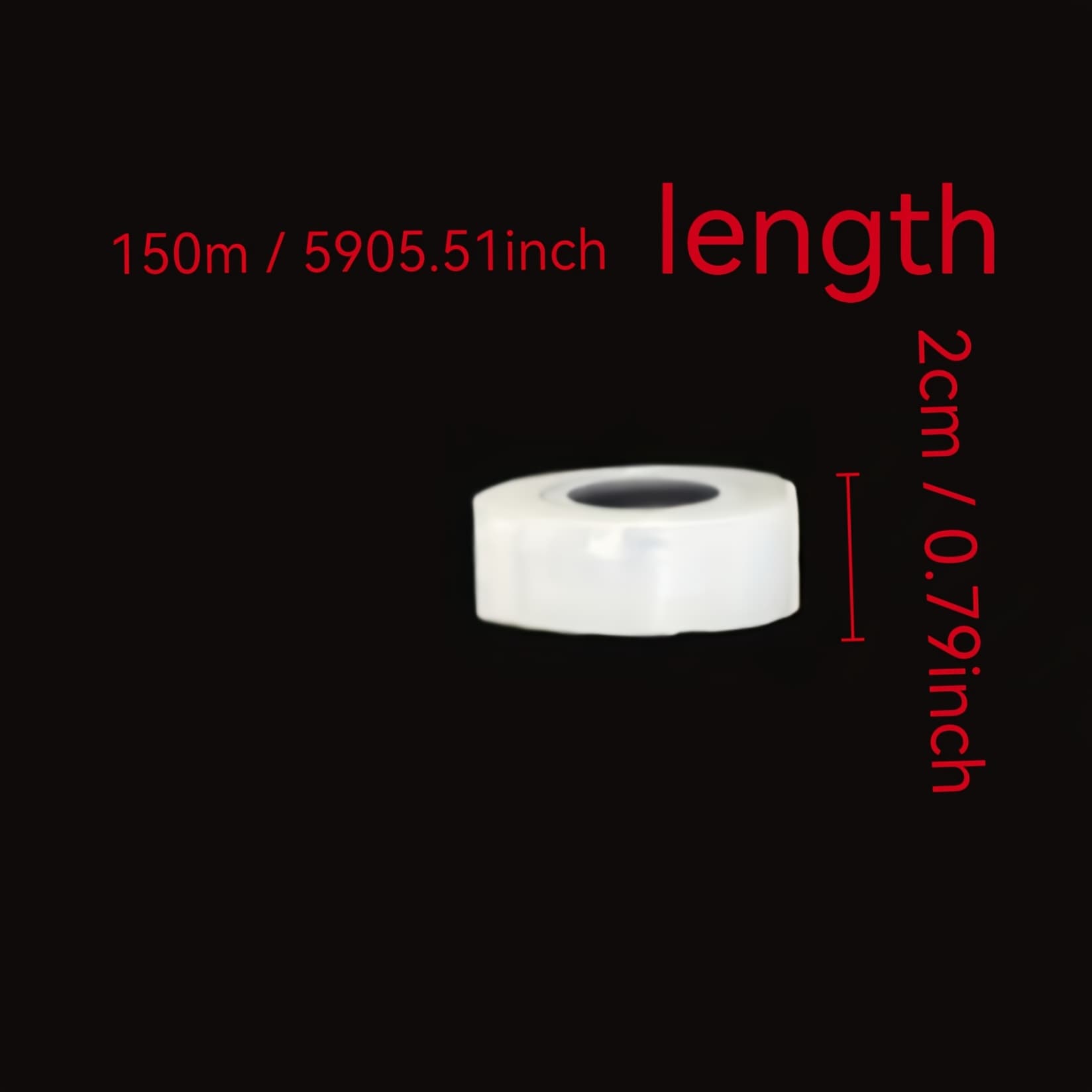 TEMU 1pc Grafting Film Special Film Pe Thin Film Self-adhesive Type Tree Grafting Tape Bandage Band Wrapping Film