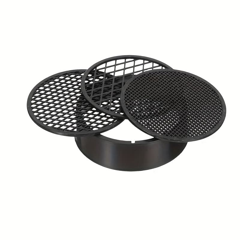 TEMU 1set Handheld Soil Screen Set, Different Mesh Sizes Of Screens, Portable Gardening Tools, Scientific Experiment Equipment, Teaching Aids