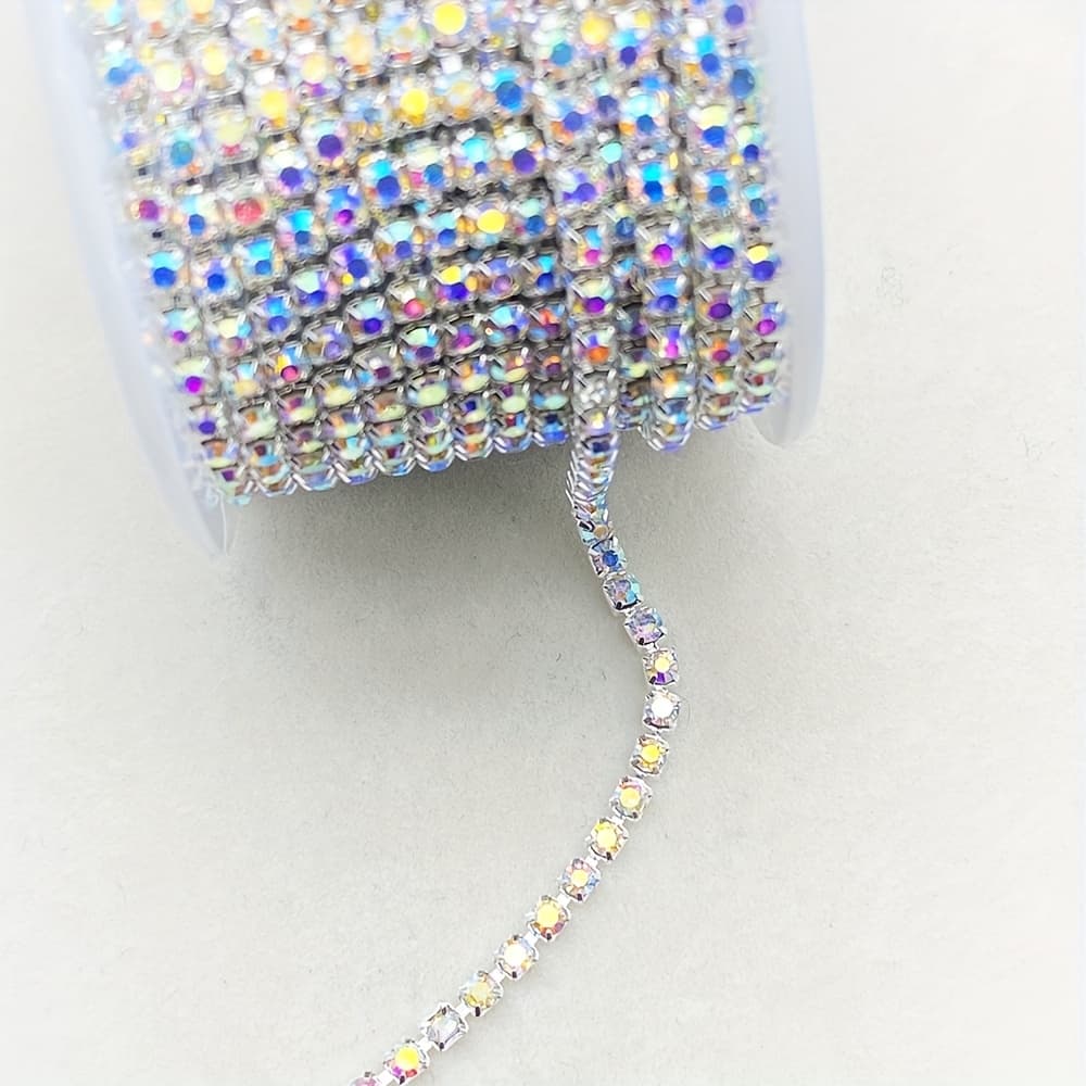 TEMU A 2-yard Chain For Trim, Hand-sewn Apparel, Shoes, Hats, Bags, And Packaging Decoration
