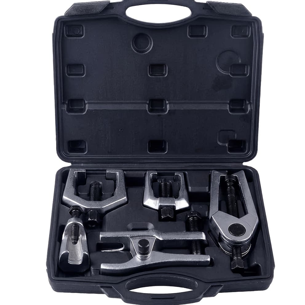TEMU 5pcs Front End Service Kit Arm Puller Ball Joint Tie Rod Removal Tool Kit