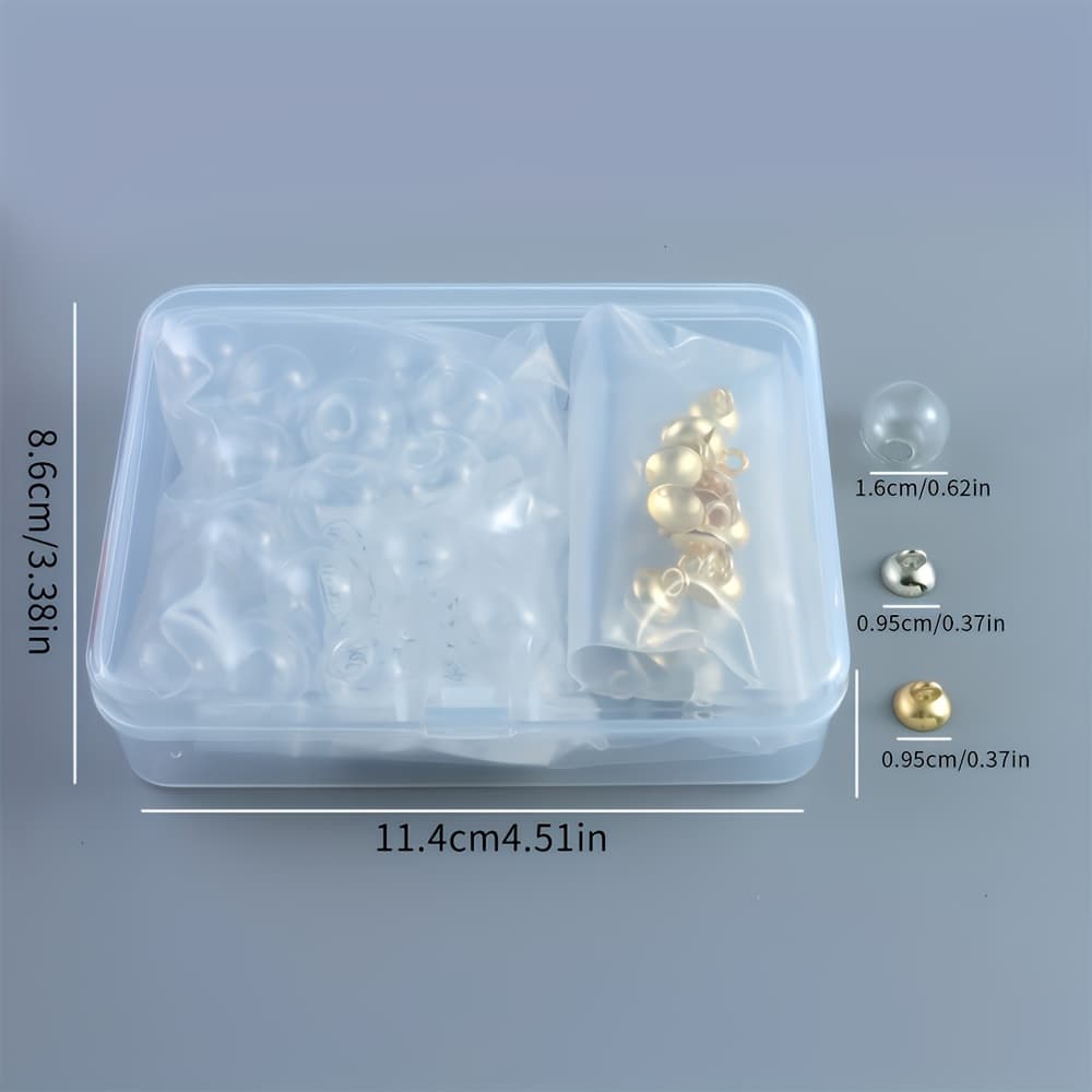 TEMU 30pcs/box Ball Set Jewelry Additions Jewelry Additions And Jewelry Manufacturing Supplies