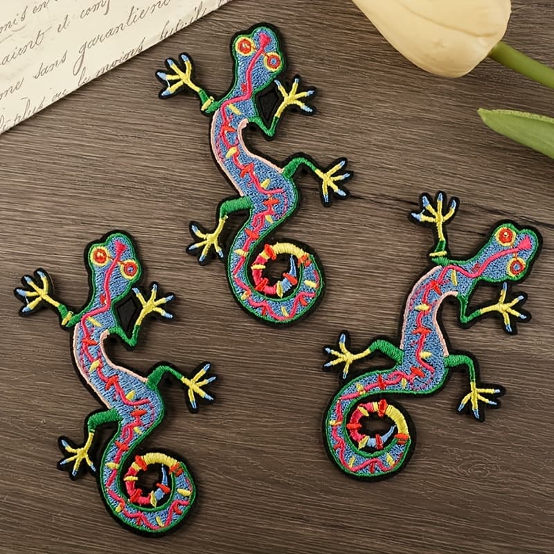 TEMU 3pcs Multicolor Pattern Cloth Patch Embroidery Clothing Additions, Cartoon Anime Style Ironing Style, Sewing Patches Suitable For Clothes, Bags, Shoes, Hats, Home Decoration Stickers, Etc
