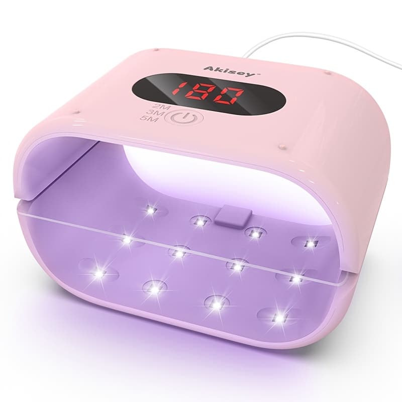 TEMU 36w Resin Lamp With Dual Sides, Featuring 24 Led Beads And Settings (2m, , 5m). Ideal For Curing Resin, Crafting Jewelry, Using Resin Molds, And Decorations