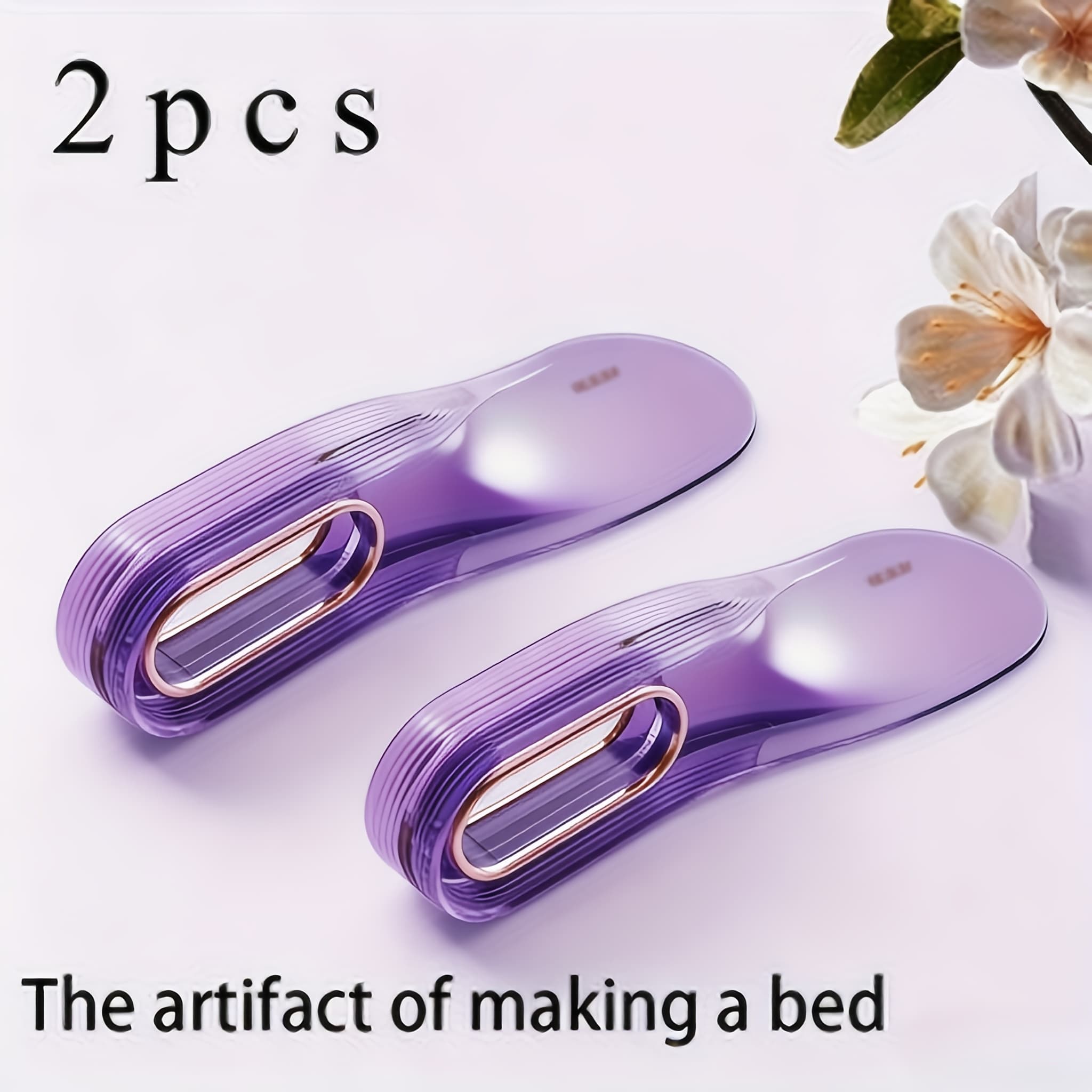 TEMU 2pcs Set Equated With Multiple Bed Sheet Organizer Lifter Mattress Handle Artifact Bed Making Convenient And Easy High Quality Essential For Hotels In For Couples Bedroom Use