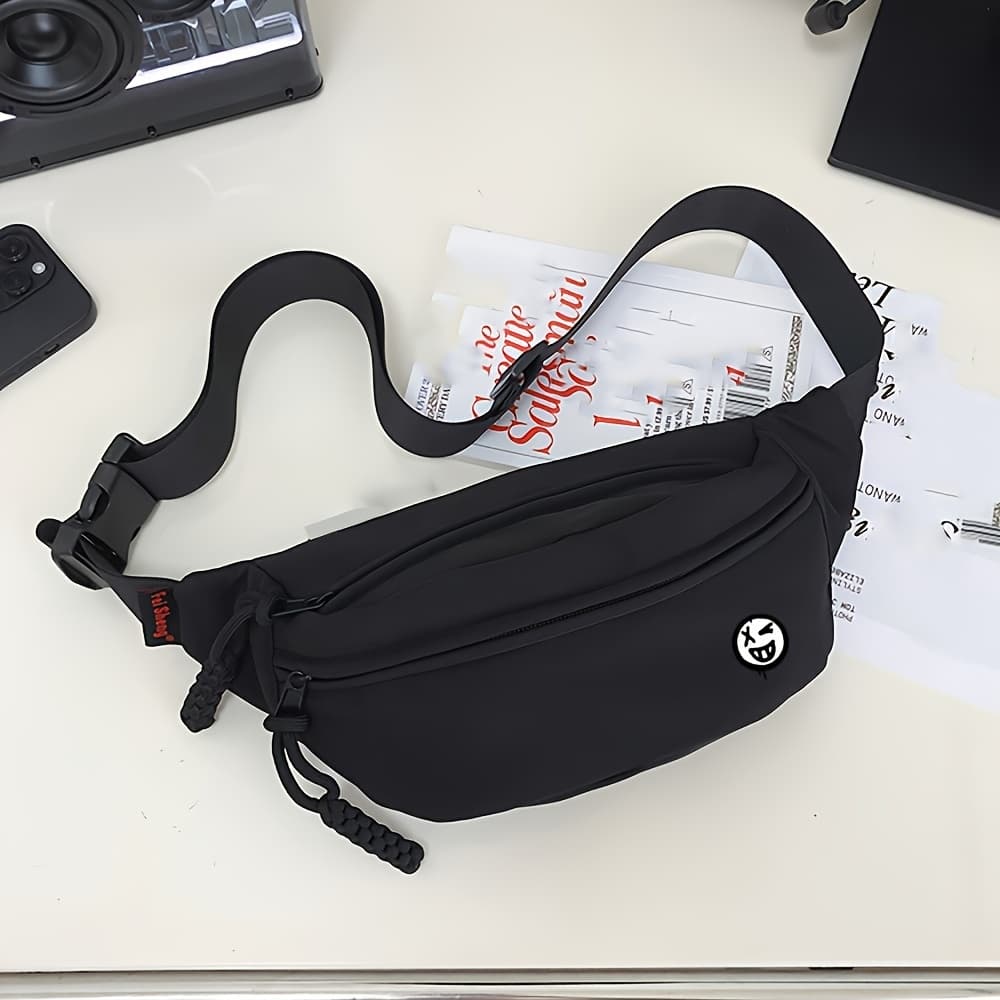 TEMU Trendy Brand Chest Bag For, Crossbody Shoulder Casual Backpack And Sling Sports Fashion Waist Pouch, For Teenager