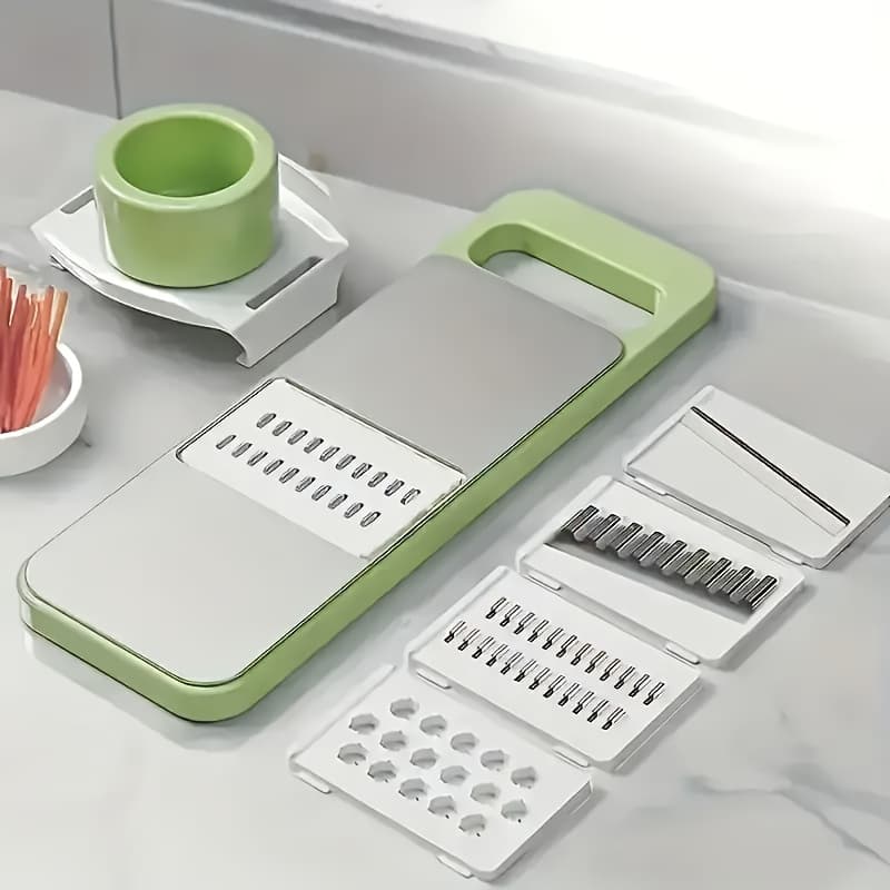 TEMU 7pcs Multifunctional Vegetable Cutter Set, Fruit And Potato Cutter, Fast Vegetable Cutter, Chopper, Carrot Grater