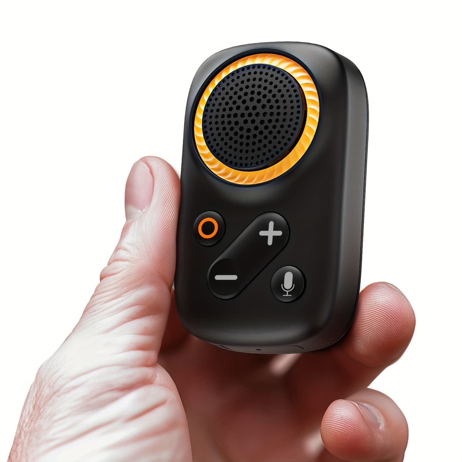 TEMU Upgrade Wearable Wireless Lightweight Speaker With And Mic, Clip-on Portable Speaker, Tws Pairing, Up To 30h Of Play, Supports /google/alexa