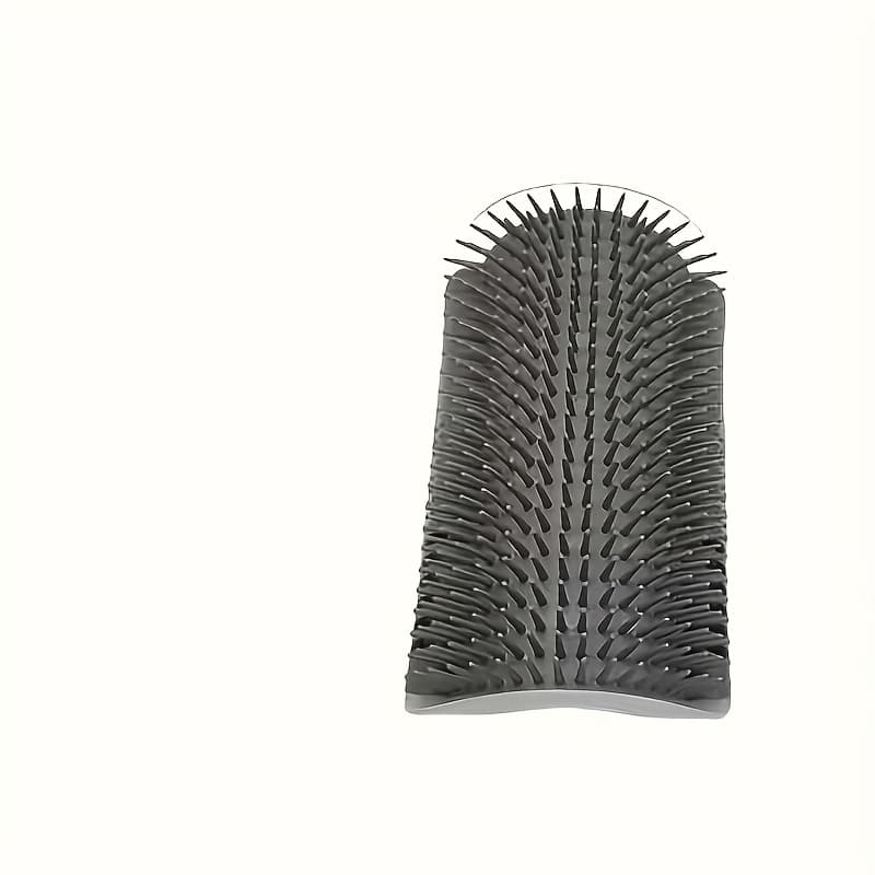 TEMU 2-in-1 Wall-mounted Cat Groomer And Scratching Post - No Power Required For And Protected Furniture, Space-saving Corner Design