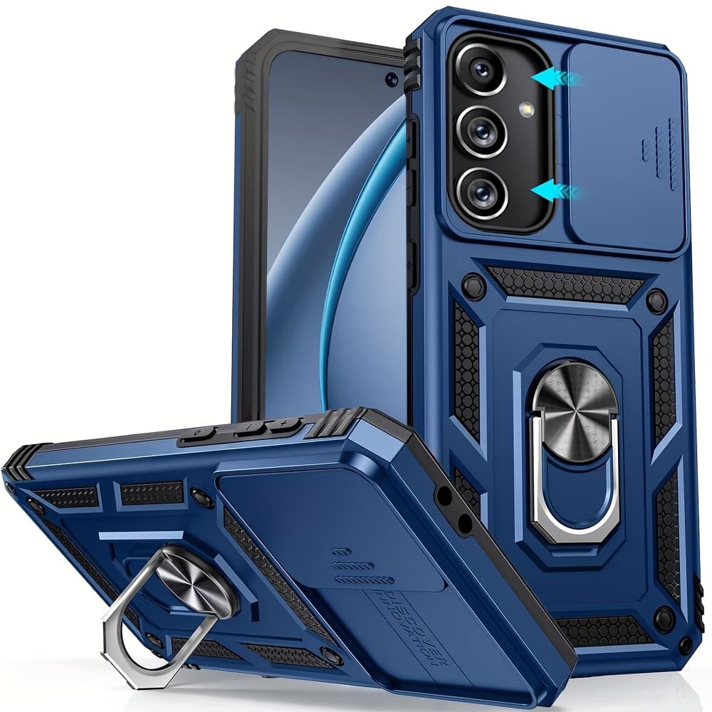 TEMU Phone Case: Shockproof Protector Heavy Hard Case With Stand For Galaxy A17 A16 A26 A36 A56 A15 A35 A55