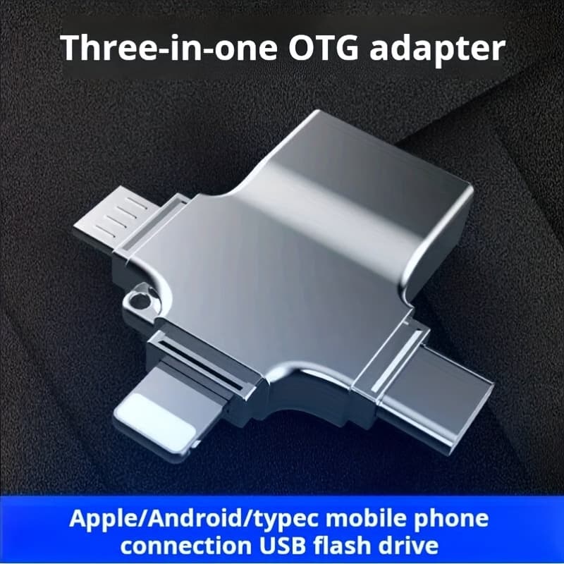 TEMU Usb 3.0 Otg Adapter Flash Drive, Photo Stick, , , Portable Jumping Drive, Storage Device Suitable For , Ipad, Computer, Laptop, Pc, External Data Storage
