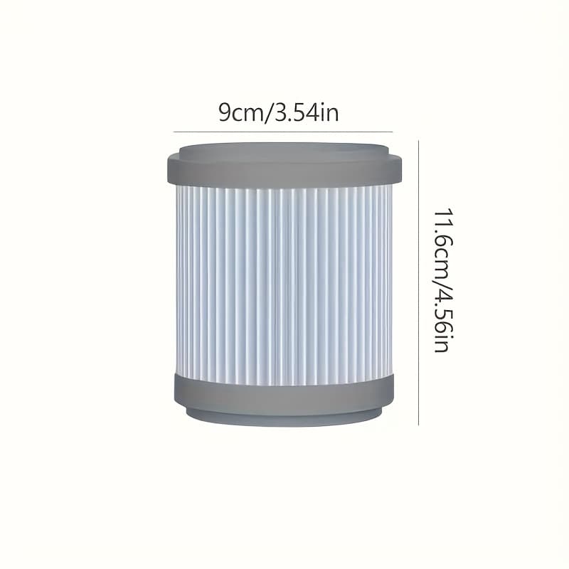TEMU 1pc, Random Color Ej-jhq01 Compatible H13 Grade Hepa Filter Replacement, Activated Carbon Pre-filter For Purification, Removes Smoke, Dust And Formaldehyde - Pet Odors
