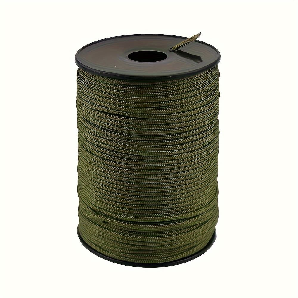 TEMU 100m/328feet High Quality 5-core Bracelet Braided Rope Handmade Rope Outdoor Tent Wind Rope