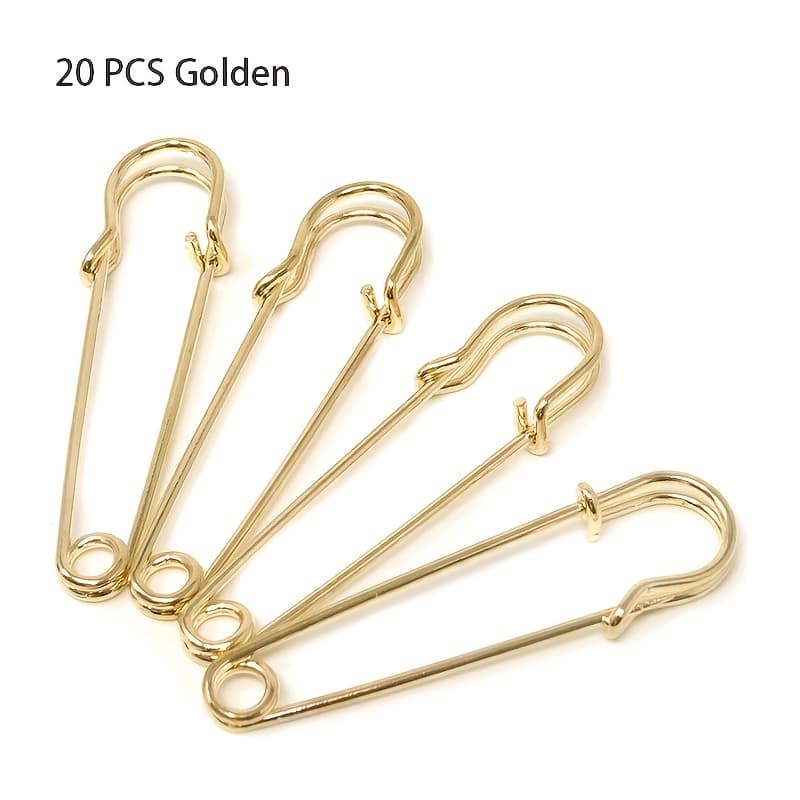 TEMU 20pcs Easy Large Safety Pins