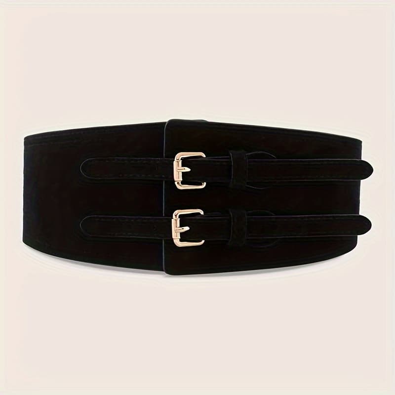 TEMU Fashion Waist Belt Elastic Waistband Suitable For 65-90cm Waist Size Dress Coat Waist Decor Adjustable Elastic Belt