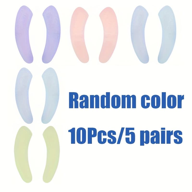 TEMU Random Colors 10pcs/5 Pairs, Cartoon Toilet Seat, Warm And Thickened Electrostatic Toilet Seat Seat, Paste Toilet Sticker, Toilet Seat Seat Seat, Disposable Toilet Seat.