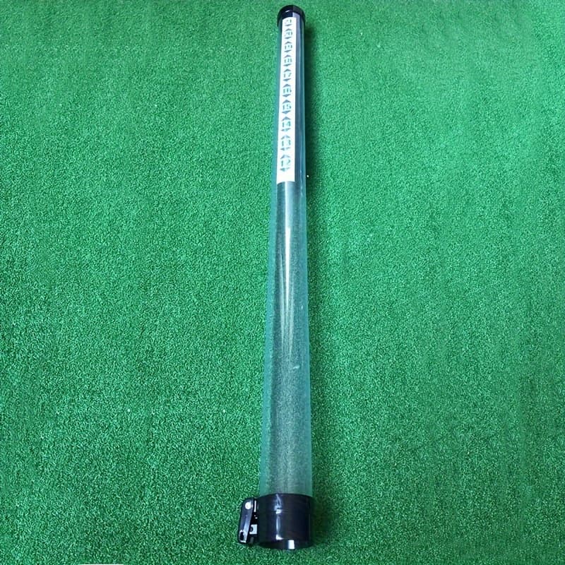 TEMU Portable Transparent Golf Ball Picker With Numbered Tube - Green/black Plastic Ball Retriever For Golf Course, Sand Traps & Rough - Easy-to-use Ball Locator For Golfers, Course & Tournaments