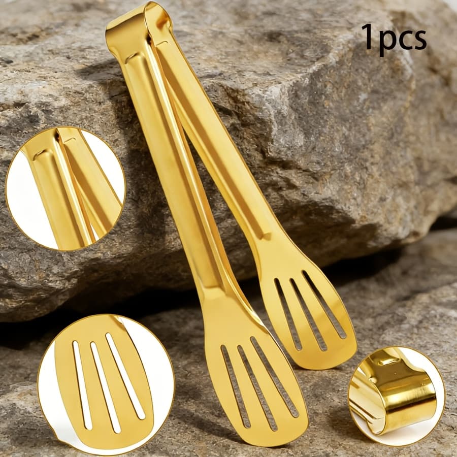 TEMU Tongs With Have A Flexible Handle, Are Sturdy And Durable, And Can Pick Up Fruits, Appetizers, And Steaks. Are Perfect For Use As Utensils At For Family , Birthday Parties, , And