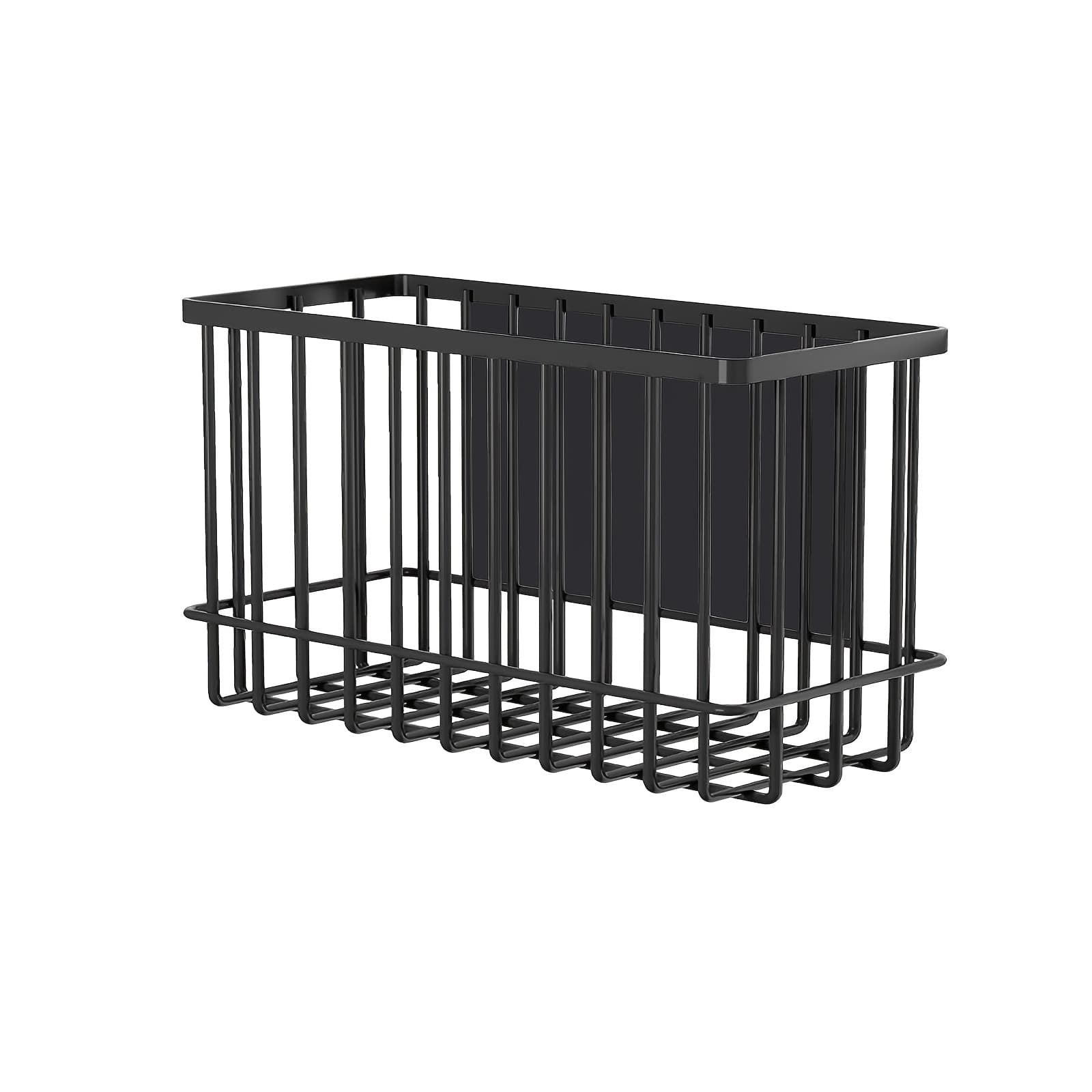 TEMU Metal Magnetic Basket, Laundry Room Organization & Storage Magnetic Basket Shelf Dryer Ball Lint Bin File Holder Container For Fridge & Washer., Utility Racks