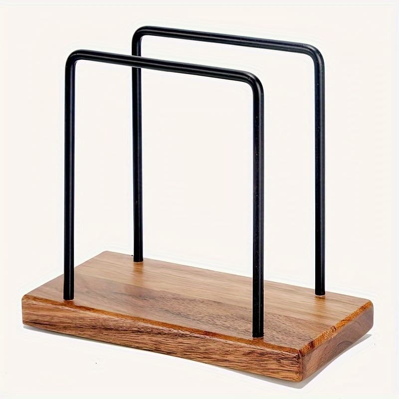 TEMU Wooden Towel - Desktop Stand For & Dining