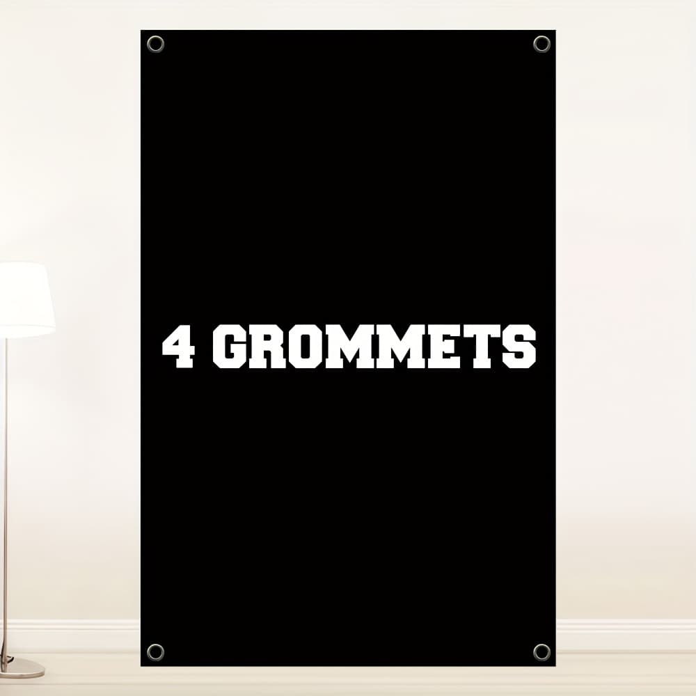 TEMU 1pc Personalized Vertical Flag With Single-sided Printing, Featuring A Custom Logo Design, Ideal For Indoor And Outdoor Decoration. Gardens, Clubs, Concerts, Bars, Dorm Rooms, Living Areas