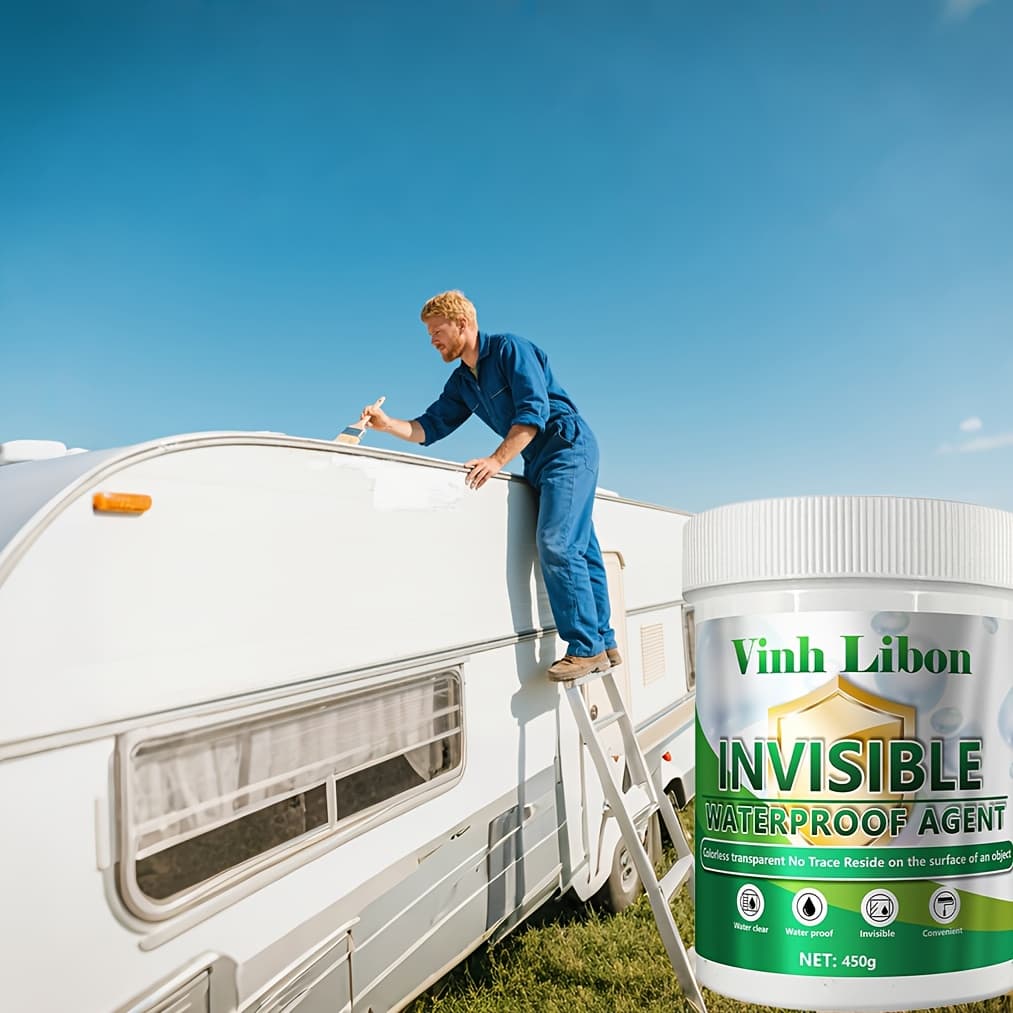 TEMU Rv Roof Sealant Is Used For Leak Repair And Surface Maintenance In Vehicles And Indoor Use - Quick-drying, Heat-resistant, Long-lasting Protection, And With Tools, Rv Accessories Space!
