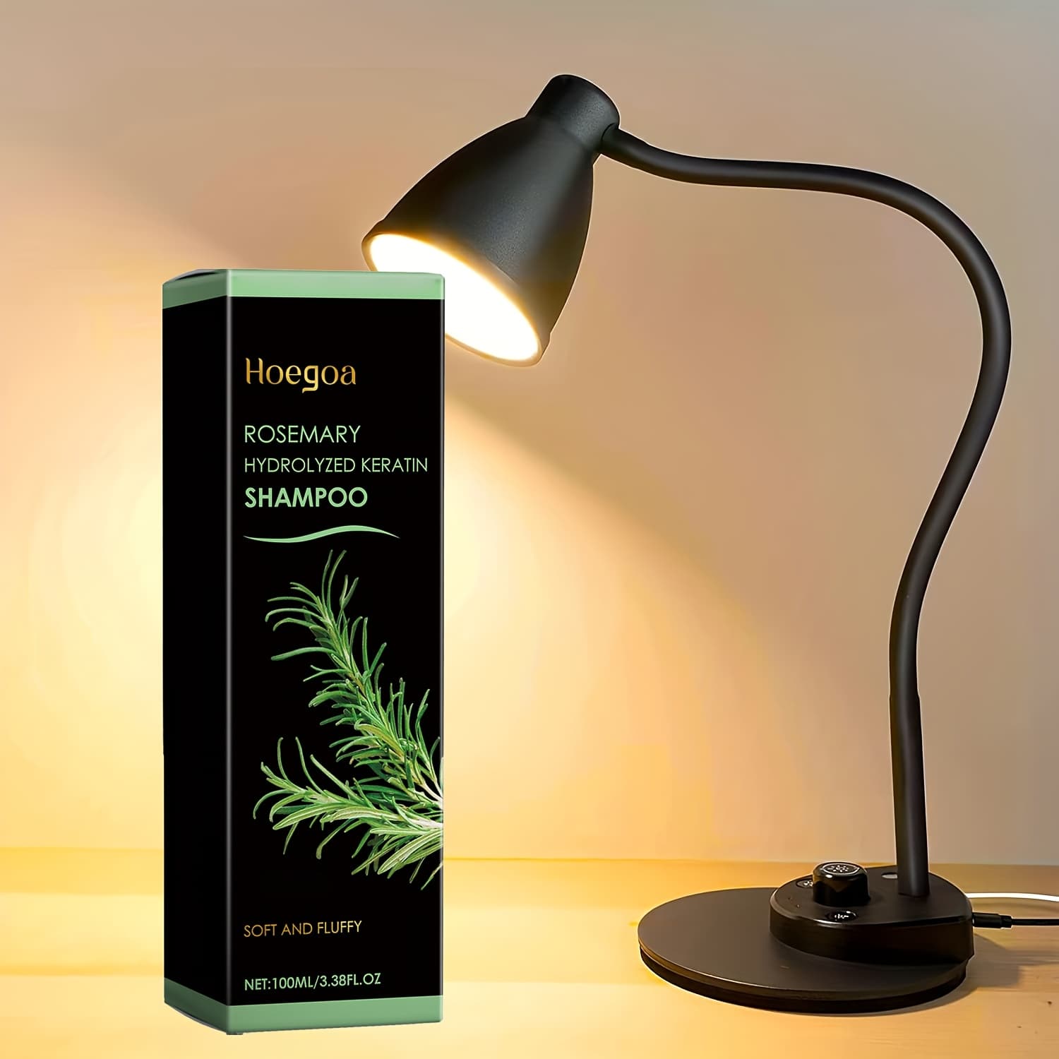 TEMU Rosemary Shampoo, Containing Rosemary Extract, Cleansing And Moisturizing, Smooth And Shiny, Strengthens Hair, Make Thin Thicker, A Hair Care Gift For Christmas And New Year
