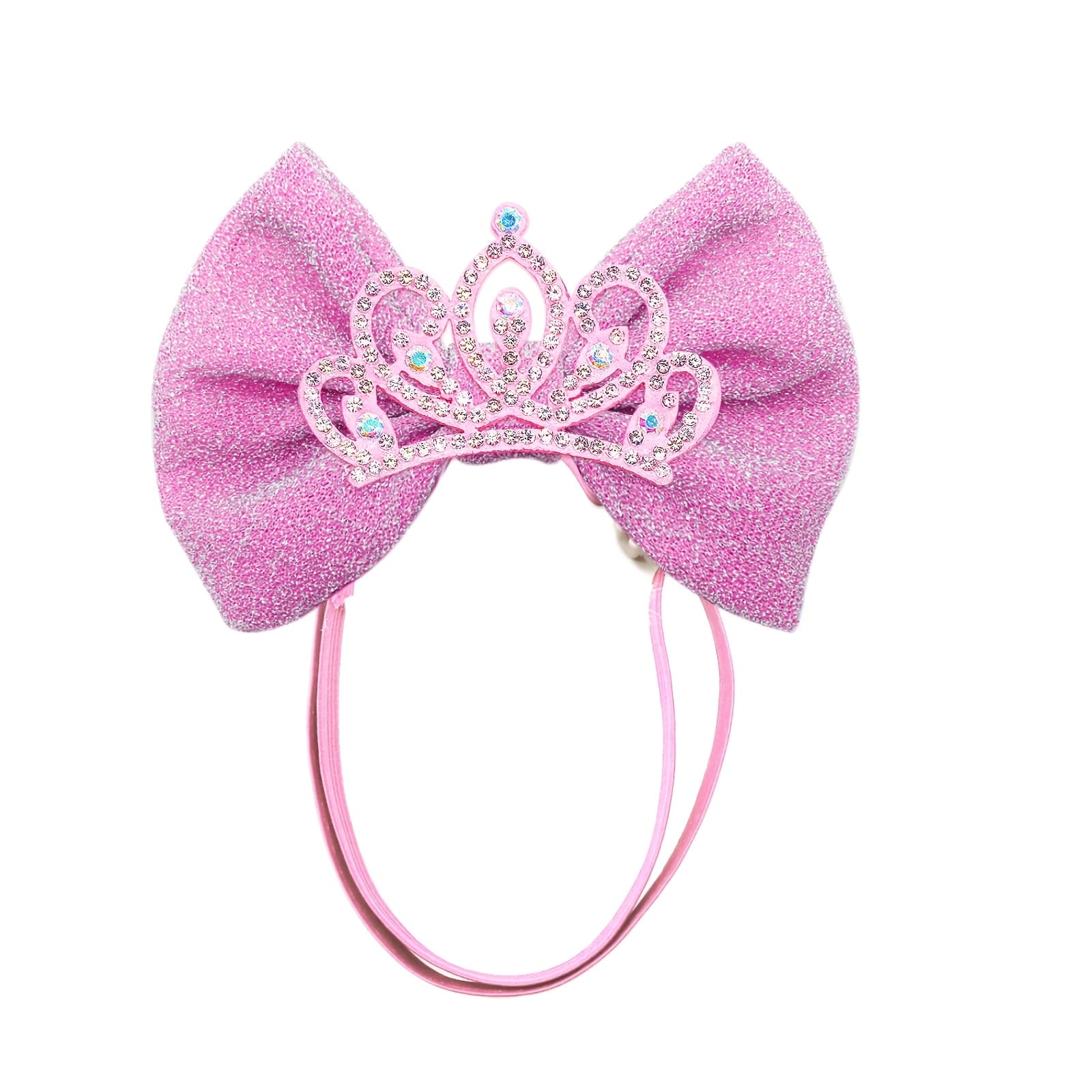 TEMU 1pc Crown Dog Bows With Crown Pet Grooming Accessories For Dogs