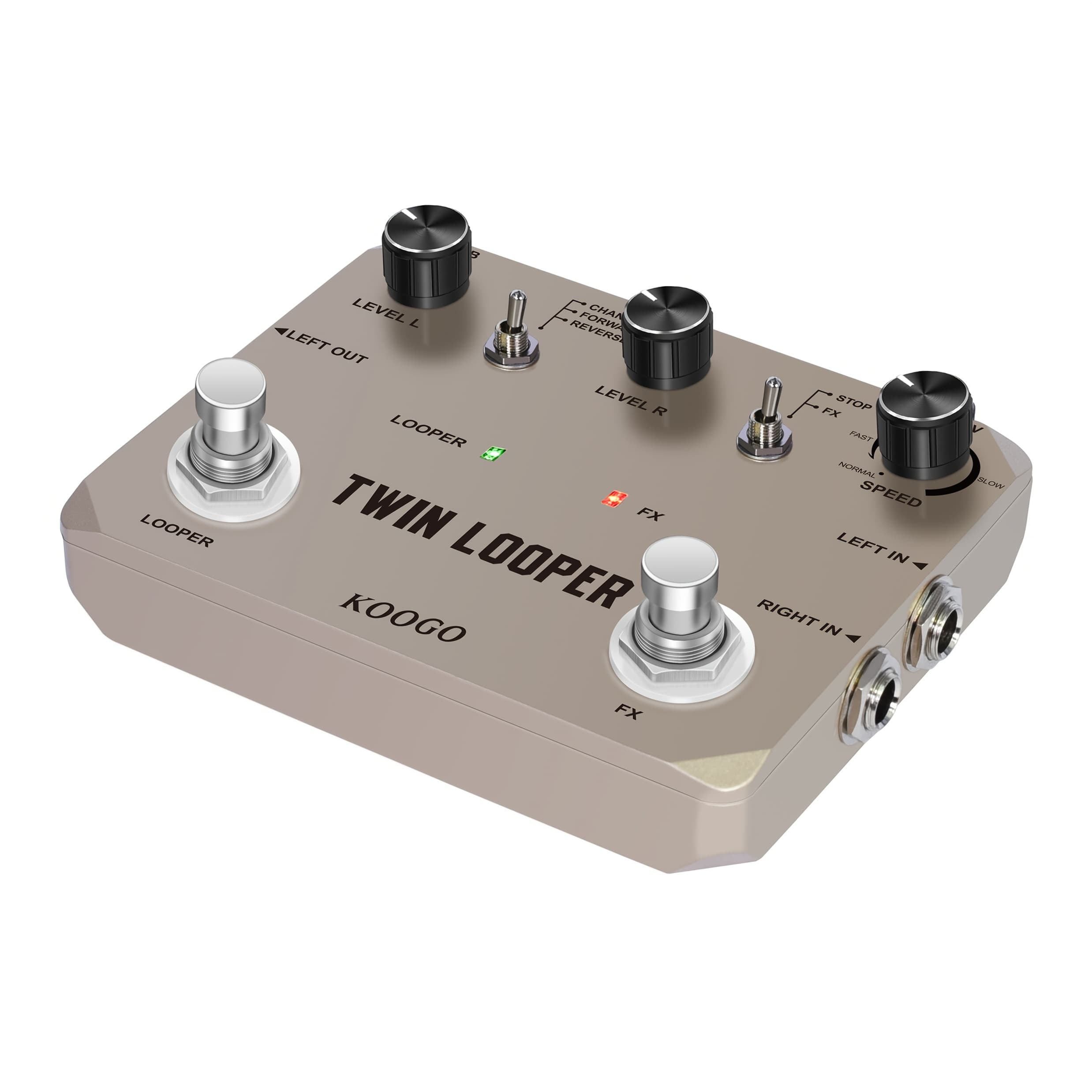 TEMU Pedal, Stereo Guitar Loop Pedals, Guitar Effect Pedal 11 Types Of Play With 10 Minutes Loop Time, 44.1khz/24bit Guitar Effects Pedal, Note That The Power Supply Is Not Included.