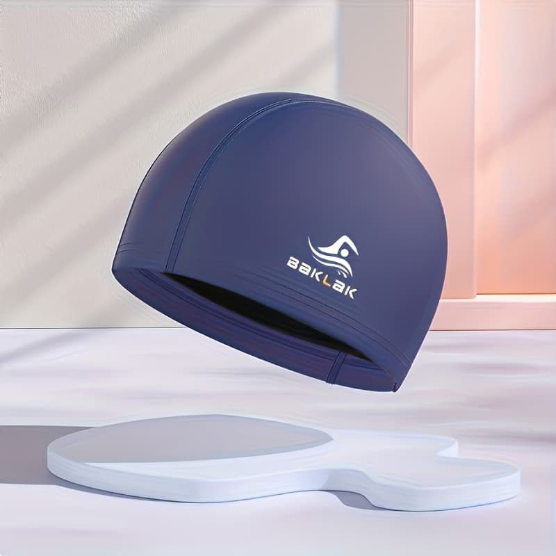 TEMU New Pu-coated High-elastic Swimming For Outdoor Sports, Suitable For Adults With Long Hair, Featuring Ear Protection.