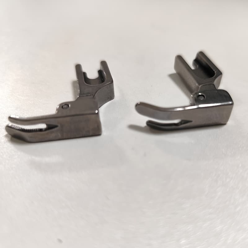 TEMU 1pc Or 2pcs/set Computer Single Edge Zipper Presser Foot P361 Sewing Machine Narrow Presser Foot 3cm All-steel Presser Foot For Topstitching Left Narrow Right Wide