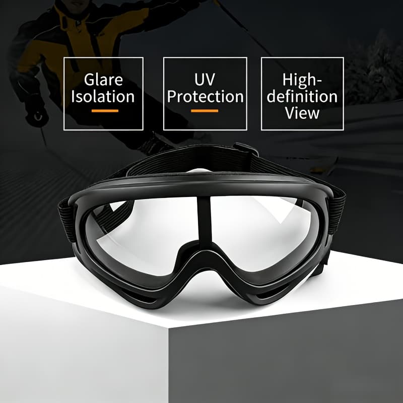 TEMU Running Windproof Glasses - , Morning Runmountaineering Windproof Mirrors - Outdoor Mountaineeringhiking Windproof Mirrors - Long Distance Hikingski Windproof Glasses - Winter Skiingski Specific