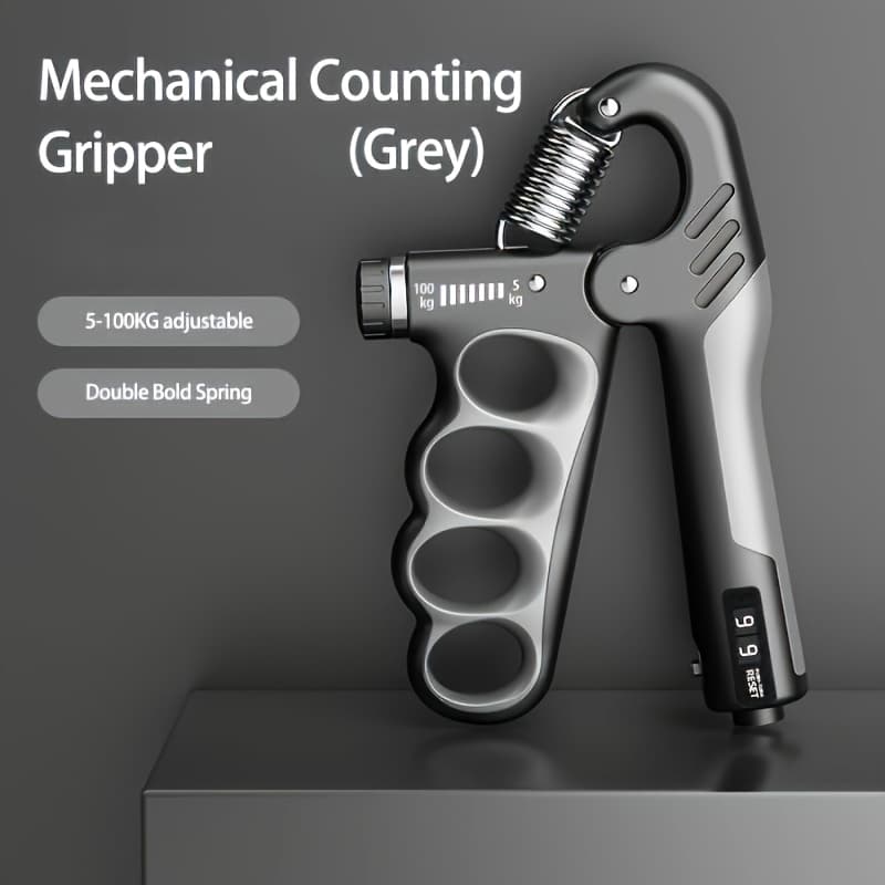 TEMU 5-100kg Counting Hand Grip Strengthener, Arm Strength Fitness Equipment, Wrist Strength Trainer, Five-finger Grip Strengthener