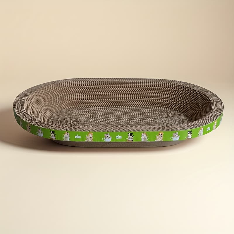 TEMU 1pc Thickened Cat Scratching Board, Cat-specific Scratching Mat, Play And Rest 3-in-1, Wear-resistant And Non-shedding Furniture Protection
